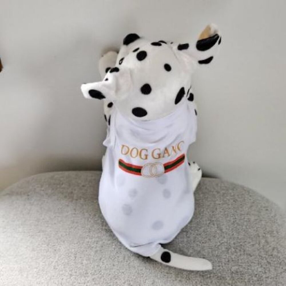 Dog Pet/Puppy‎ XSMALL Designer Inspired DG T-Shirt Vest Apparel Costume Clothing